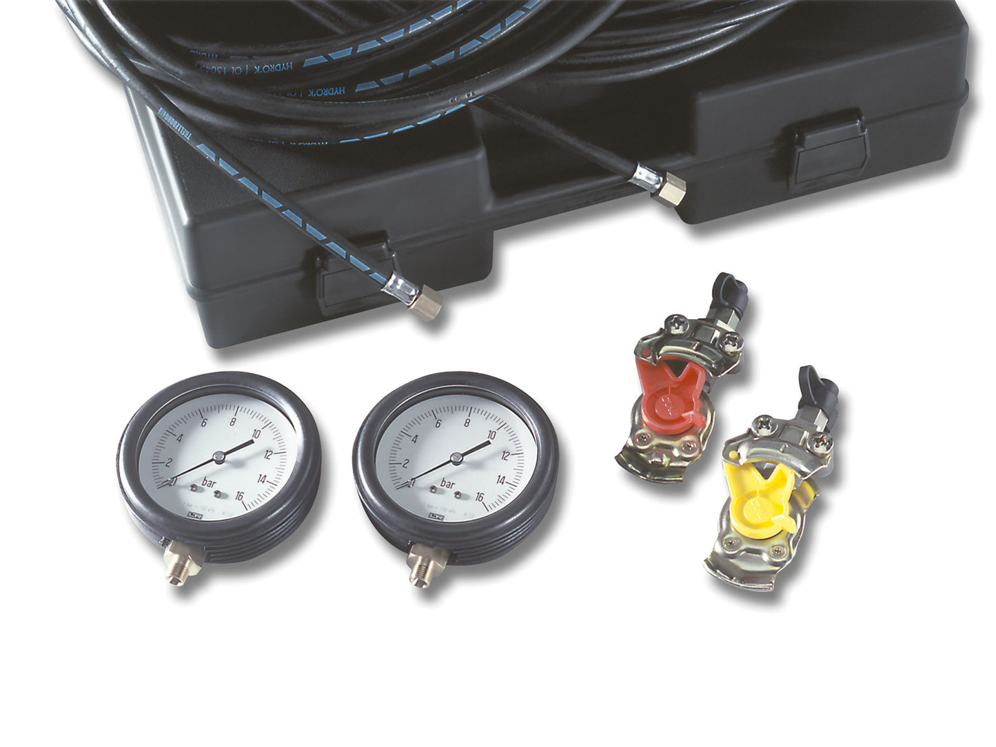 Bremsdruckprüfgerät (16 bar) LKW-Druckluftbremse ungeeicht