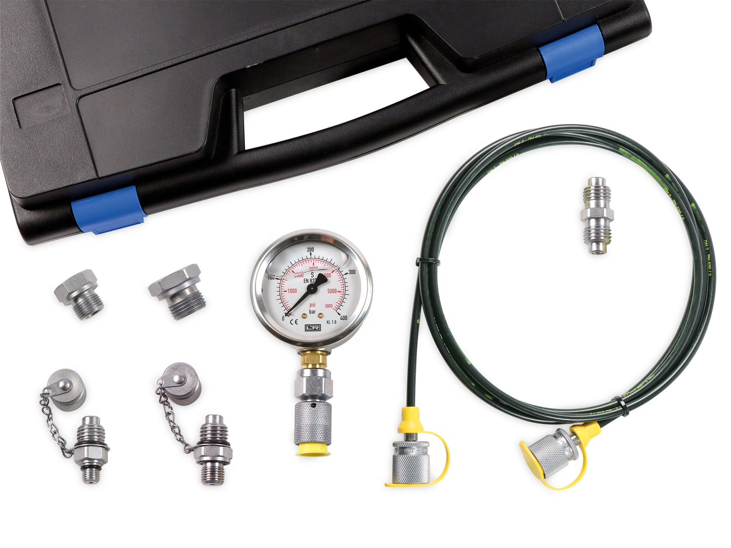 Hydraulik-Prüfkoffer analog 1 Manometer