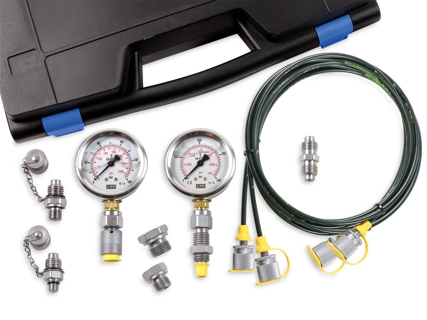 Hydraulik-Prüfkoffer analog 2 Manometer