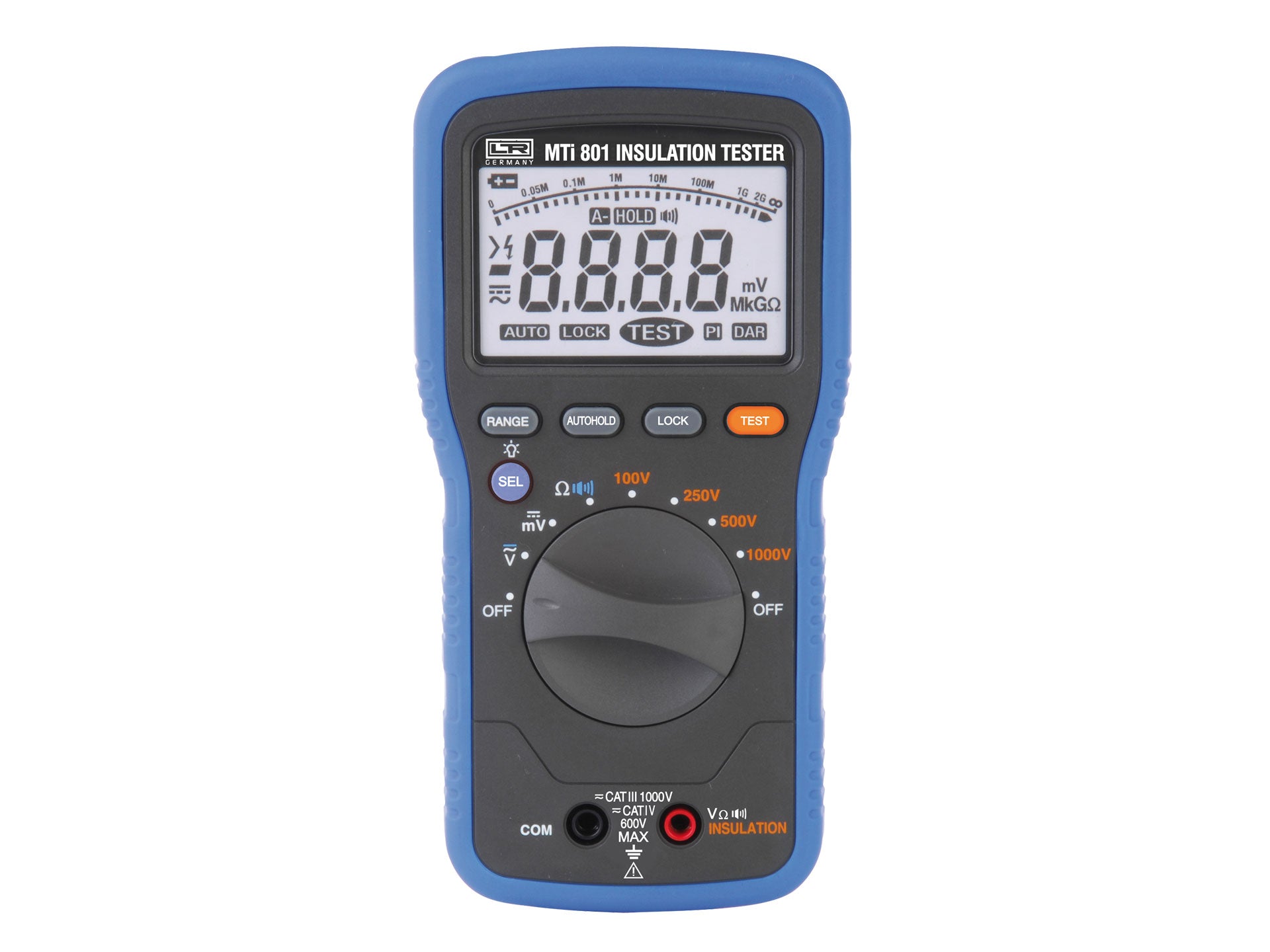 Digitales Multimeter für Profianwender CAT III 1000 V und CAT IV 600 V