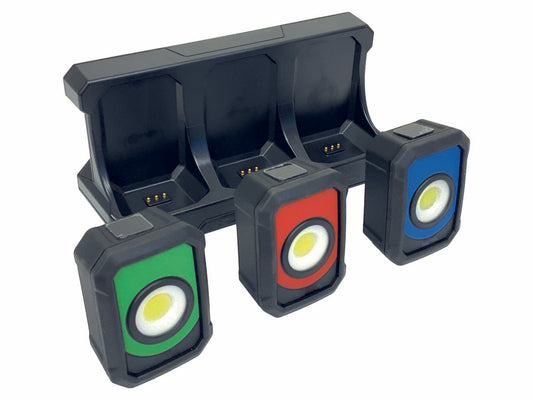 Sistema modular de lámparas de trabajo SIRIUS, 3 piezas