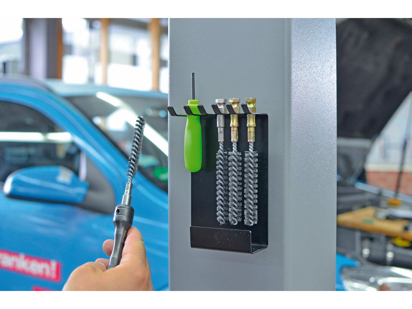 Kit de nettoyage de filetage pour boulons de roue, 8 pièces