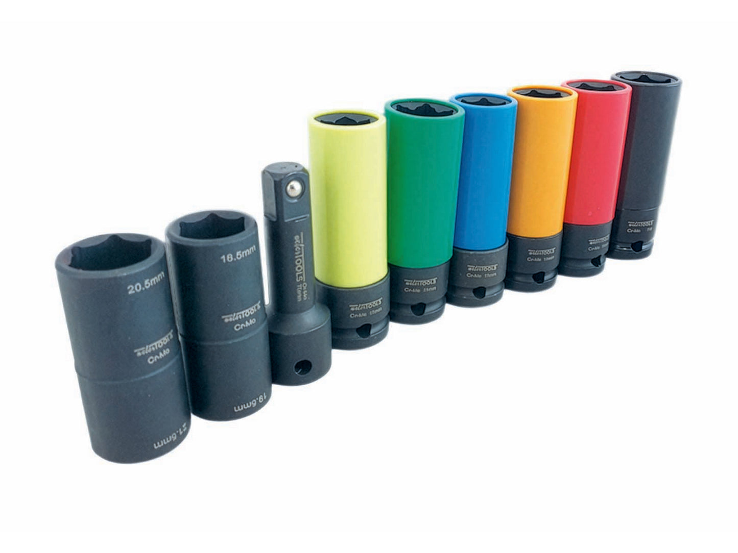 Radschrauben-Steckschlüssel-Satz, 9-teilig