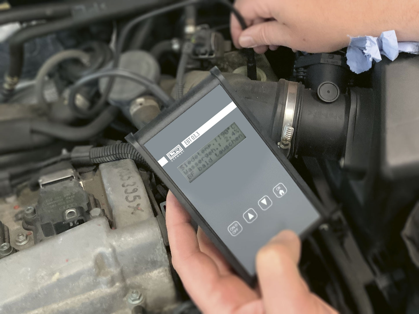 Neu: Elektronisches Bremsflüssigkeitsprüfgerät