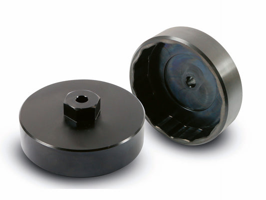 Ölfilterschlüssel gefräste Metallausführung für FORD (14 Rundsegmentflächen SW 73,5 mm)