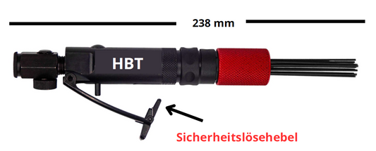 Mini détartreur pneumatique à aiguilles avec 13 aiguilles