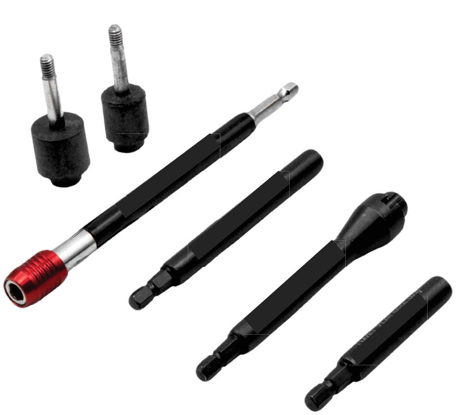 Rim valve seat cleaning tool set, 6-piece.