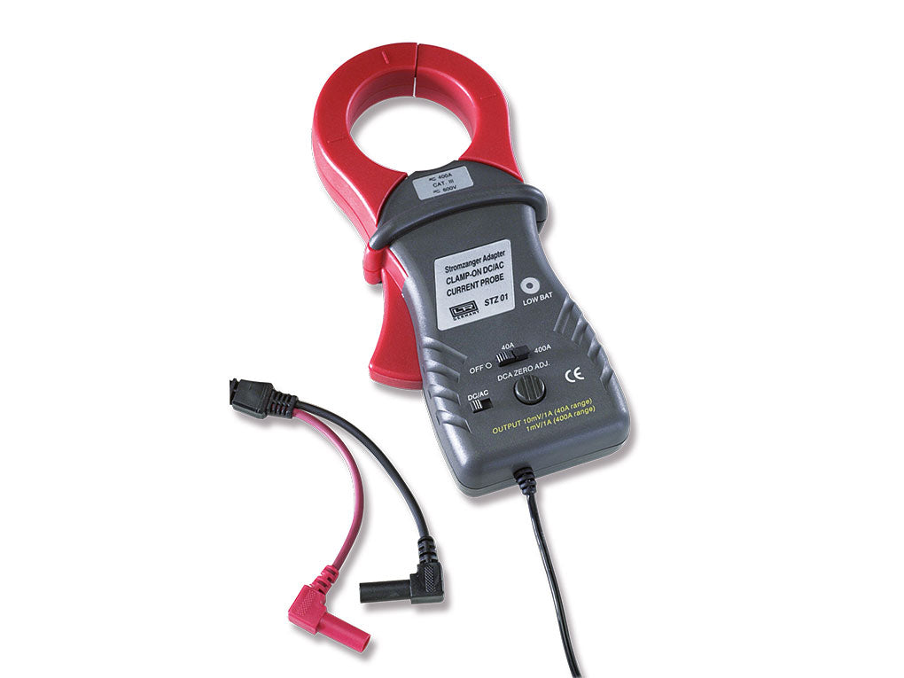 Stromzangen-Adapter - für kontaktlose Strommessung bis max. 400 A