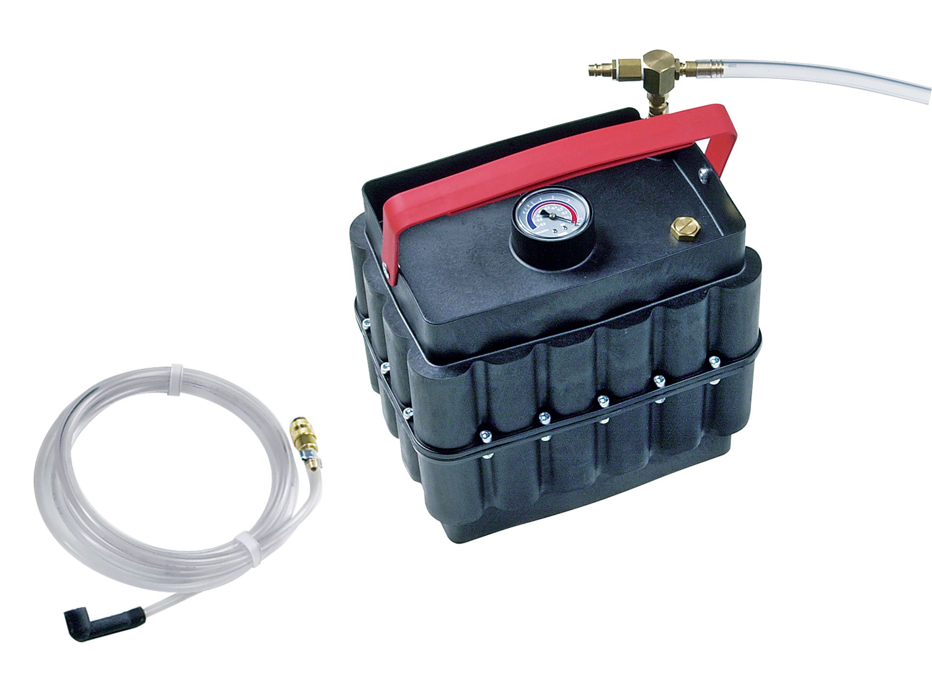 Vakuum-Box (mit Füllstandsanzeige) für Bremsenentlüftung, Motorölwechsel etc.